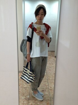 mocoさん（レディース・162cm）の夏コーディネート