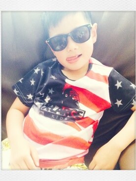 ミモ&ユーリさん（キッズ・110cm）の春コーディネート