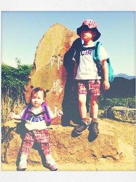 ミモ&ユーリさん（キッズ・110cm）の春コーディネート