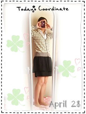 ちっちさん（レディース・153cm）の春コーディネート