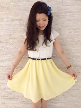 「mysty womam」｜わかめさん（レディース・158cm）の夏コーディネート