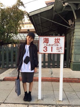 「zakka w（zakka w）のアイテム」を使った、Krysten🐱さん（レディース・163cm）の冬コーディネート