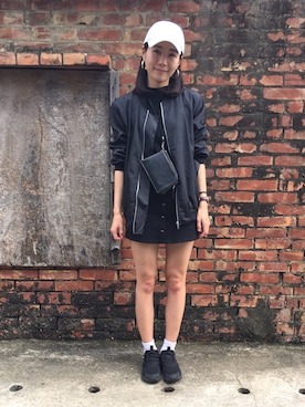 「zakka w（zakka w）のアイテム」を使った、Krysten🐱さん（レディース・163cm）の冬コーディネート