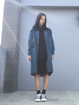 「Lulus」｜Krysten🐱さん（レディース・163cm）の冬コーディネート