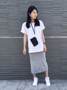 「zakka w（zakka w）のアイテム」を使った、Krysten🐱さん（レディース・163cm）の夏コーディネート