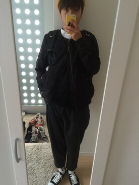 「CONVERSE（コンバース）のCONVERSE コンバース ジャック パーセル / JACK PURCEL（スニーカー）」を使った、おきたんたんさん（メンズ・163cm）の秋コーディネート