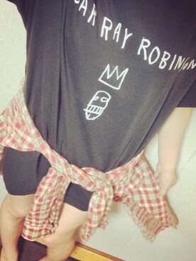 「UNIQLO（ユニクロ）のアイテム（Tシャツ/カットソー、グレー系）」を使った、mamiさん（レディース・152cm）の秋コーディネート