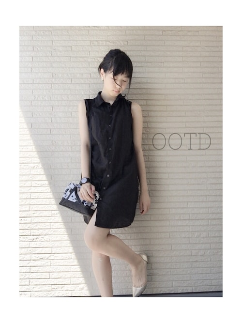 さくら ユニクロのワンピースを使ったコーディネート Wear