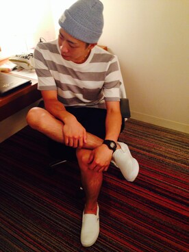 まつきんさん（メンズ・178cm）の夏コーディネート