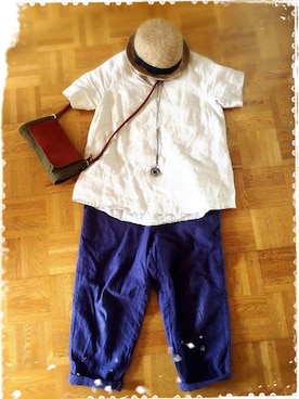 やまさん（レディース・159cm）の夏コーディネート