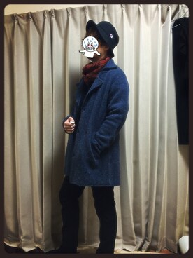 「URBAN RESEARCH（アーバンリサーチ）のアイテム（その他）」を使った、yuji@さん（メンズ・176cm）の冬コーディネート