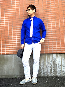 「フレンチカジュアル」｜yuji@さん（メンズ・176cm）の春コーディネート