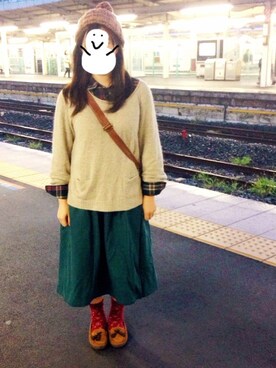 chiiさん（レディース・154cm）の秋コーディネート