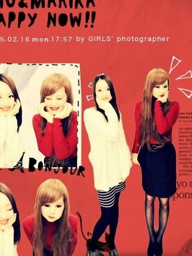 「one way（ワンウェイ）のアイテム（ブーティ）」を使った、みうさん（レディース・161cm）の春コーディネート