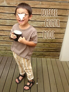 OU.さん(キッズ・110cm)の夏コーディネート