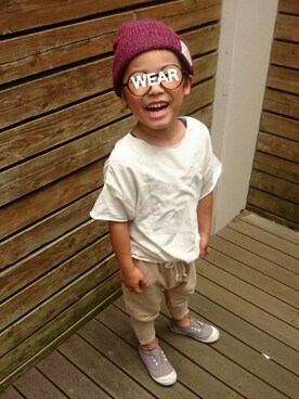 OU.さん（キッズ・110cm）の夏コーディネート