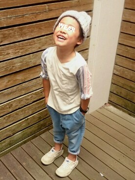 OU.さん（キッズ・110cm）の夏コーディネート