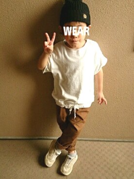 OU.さん（キッズ・110cm）の秋コーディネート