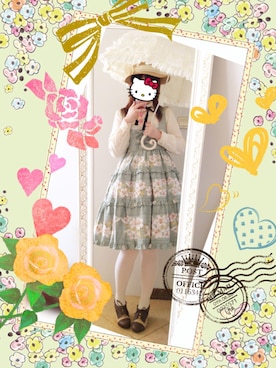 「axes femme（アクシーズファム）のアイテム（ブーティ）」を使った、ナノカさん（レディース・168cm）の秋コーディネート