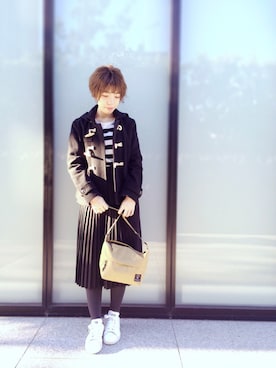 「ELFORBR（エルフォーブル）のアイテム」を使った、KUROさん（レディース・158cm）の冬コーディネート