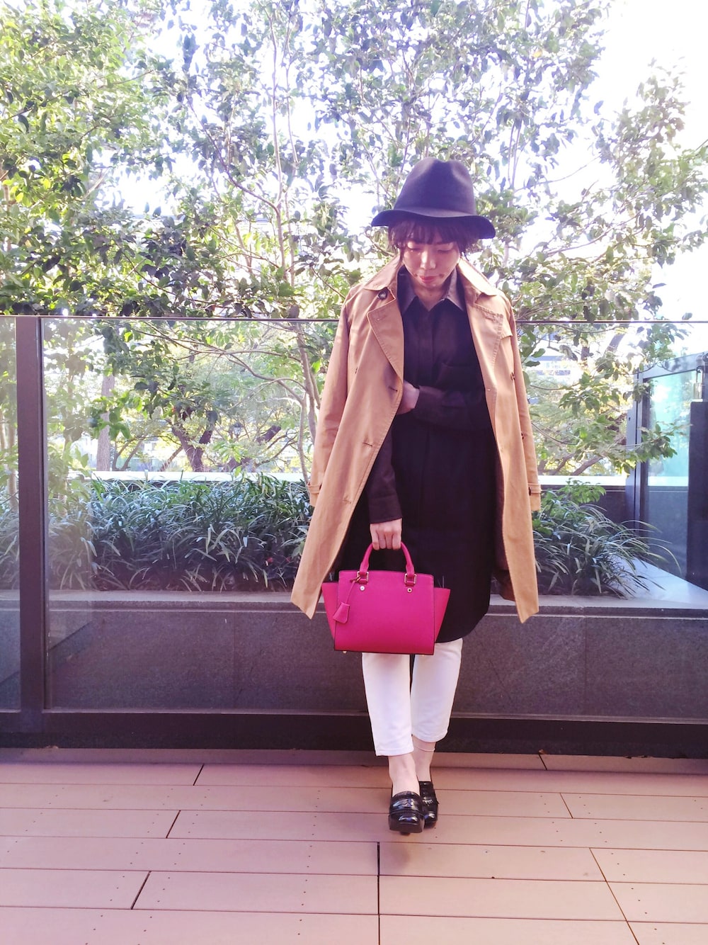 KURO（HITCH HIKE 本部スタッフ）｜HITCH HIKE MARKETのボストンバッグを使ったコーディネート WEAR