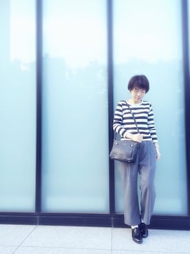 「ELFORBR（エルフォーブル）のアイテム」を使った、KUROさん（レディース・158cm）の春コーディネート