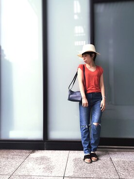 KUROさん（レディース・158cm）の夏コーディネート