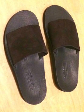 「nonnative（ノンネイティブ）のアイテム（サンダル）」を使った、dannaさん（メンズ・173cm）の夏コーディネート