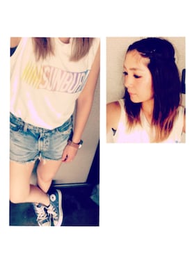 み。さん（レディース・154cm）の夏コーディネート