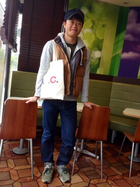 はやしさん（メンズ・177cm）の秋コーディネート