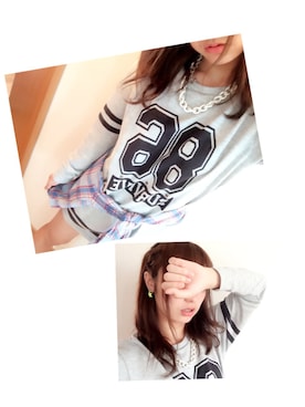 みなみさん（レディース・161cm）の夏コーディネート