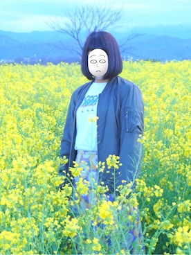 「チチカカ」｜「アイテム（その他）」を使った、笹さん（レディース・157cm）の春コーディネート