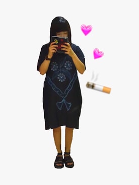 「jouetie（ジュエティ）のアイテム（PC・スマホグッズ/家電）」を使った、笹さん（レディース・157cm）の夏コーディネート