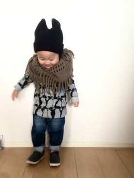 ichiKAさん(キッズ・80cm)の冬コーディネート