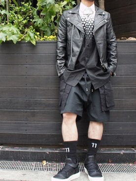 「Article Number（アーティクル ナンバー）のアイテム（スニーカー）」を使った、Seki Shinnosukeさん（メンズ・173cm）の春コーディネート