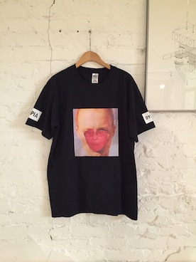 「Utopia Dystopiaのアイテム（Tシャツ/カットソー、ブラック系）」を使った、U_Dystopiaさん（レディース）の秋コーディネート