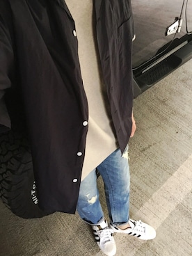 tさん（メンズ・177cm）の夏コーディネート