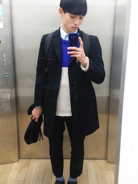 たくみんさん（メンズ・168cm）の冬コーディネート