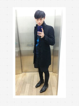 たくみんさん（メンズ・168cm）の冬コーディネート