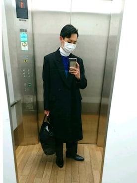 「MAR（メーア）のアイテム」を使った、たくみんさん（メンズ・168cm）の冬コーディネート