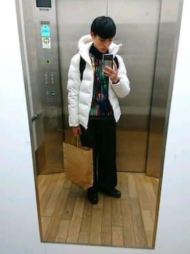 「MAR（メーア）のアイテム」を使った、たくみんさん（メンズ・168cm）の冬コーディネート