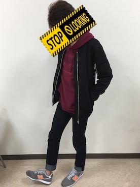 たろぽさん（メンズ・178cm）の冬コーディネート