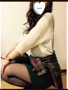 「お買い物」｜「アイテム（アナログ腕時計）」を使った、sunnyさん（レディース・160cm）の秋コーディネート