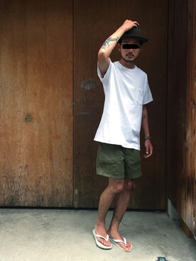 宮本雅章さん（メンズ・175cm）の夏コーディネート