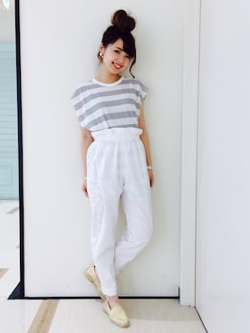 MihoUesugiさん（レディース・154cm）の夏コーディネート