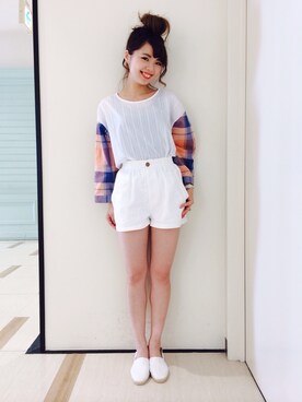 MihoUesugiさん（レディース・154cm）の夏コーディネート