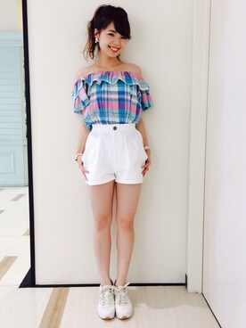 MihoUesugiさん（レディース・154cm）の夏コーディネート