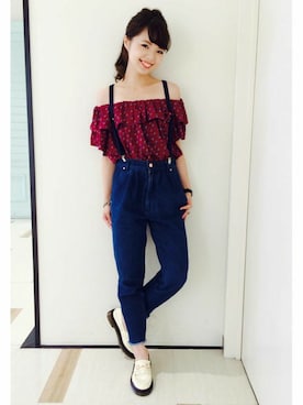 MihoUesugiさん（レディース・154cm）の夏コーディネート