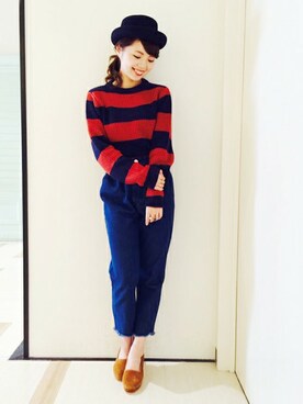 MihoUesugiさん(レディース・154cm)の秋コーディネート