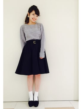 MihoUesugiさん（レディース・154cm）の冬コーディネート